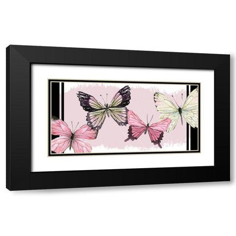 Brave Wings 3 Black Modern Wood Framed Art Print with Double Matting by Allen, Kimberly