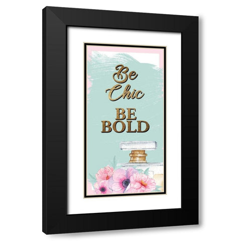 Perfume 2 Black Modern Wood Framed Art Print with Double Matting by Allen, Kimberly