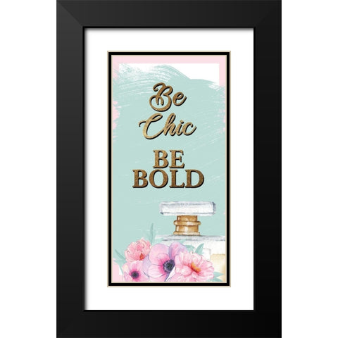 Perfume 2 Black Modern Wood Framed Art Print with Double Matting by Allen, Kimberly