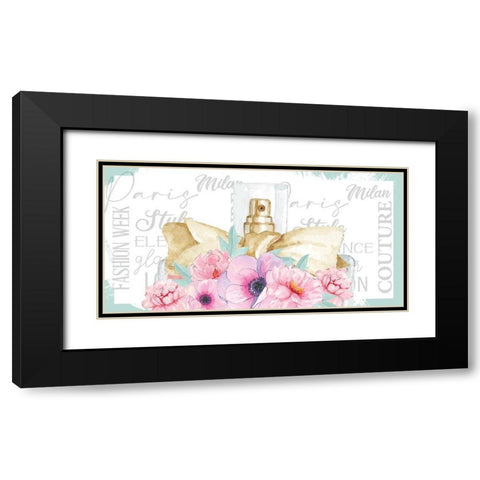 Perfume 3 Black Modern Wood Framed Art Print with Double Matting by Allen, Kimberly