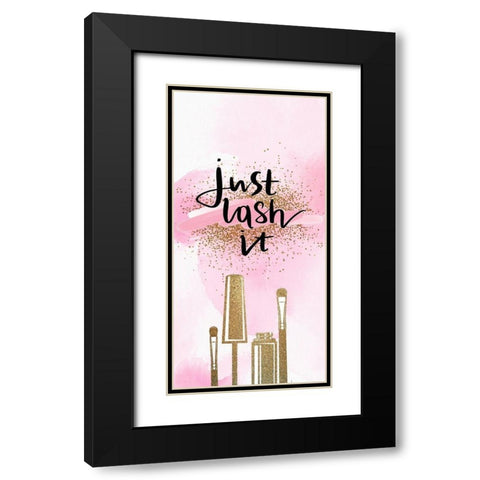 But First 2 v2 Black Modern Wood Framed Art Print with Double Matting by Allen, Kimberly