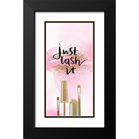 But First 2 v2 Black Modern Wood Framed Art Print with Double Matting by Allen, Kimberly