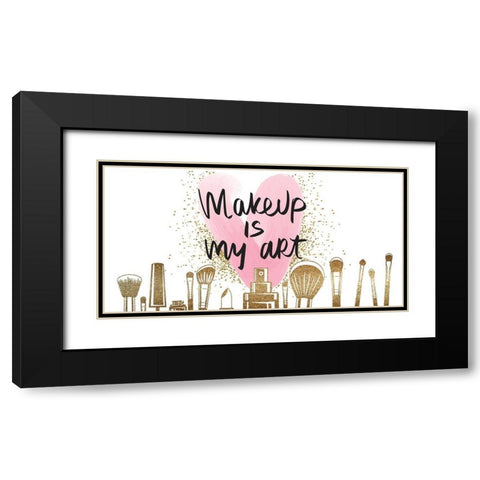 But First 3 Black Modern Wood Framed Art Print with Double Matting by Allen, Kimberly