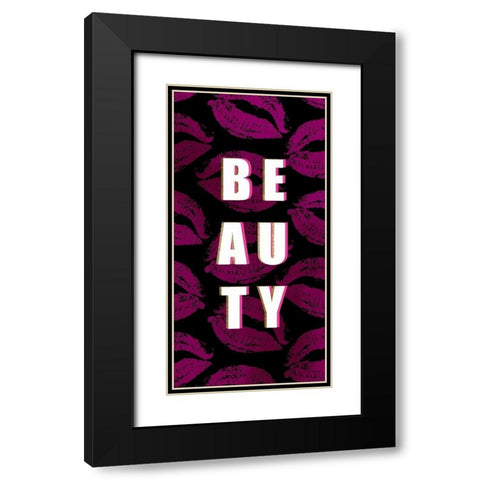 Beauty Black Modern Wood Framed Art Print with Double Matting by Allen, Kimberly