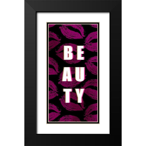 Beauty Black Modern Wood Framed Art Print with Double Matting by Allen, Kimberly