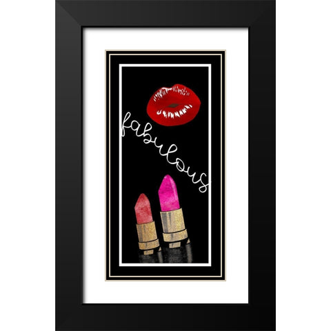Fabulous Black Modern Wood Framed Art Print with Double Matting by Allen, Kimberly