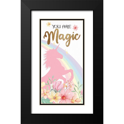 You are Magic 1 Black Modern Wood Framed Art Print with Double Matting by Allen, Kimberly