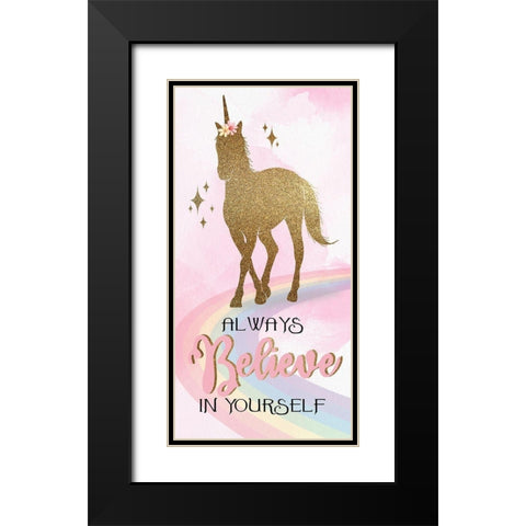 You are Magic 2 V2 Black Modern Wood Framed Art Print with Double Matting by Allen, Kimberly