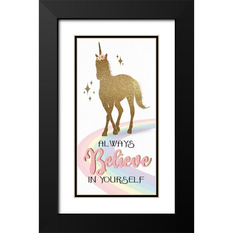 You are Magic 2 Black Modern Wood Framed Art Print with Double Matting by Allen, Kimberly