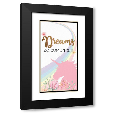 You are Magic 3 Black Modern Wood Framed Art Print with Double Matting by Allen, Kimberly