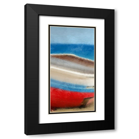 Seas the Day 6 Black Modern Wood Framed Art Print with Double Matting by Allen, Kimberly