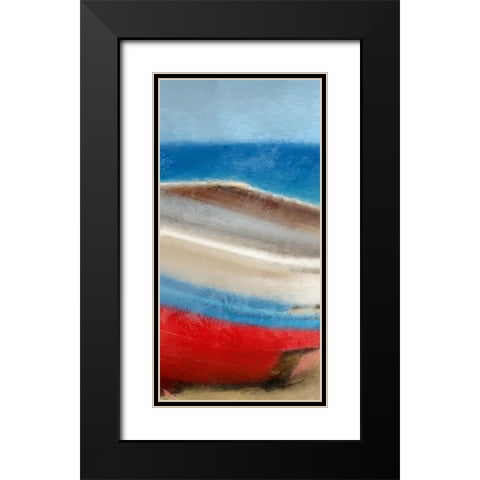 Seas the Day 6 Black Modern Wood Framed Art Print with Double Matting by Allen, Kimberly
