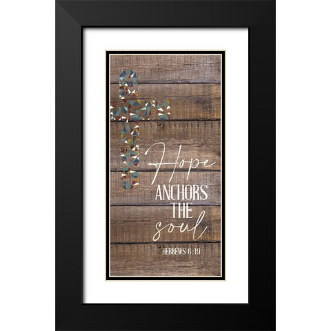 Have Faith 4 Black Modern Wood Framed Art Print with Double Matting by Allen, Kimberly