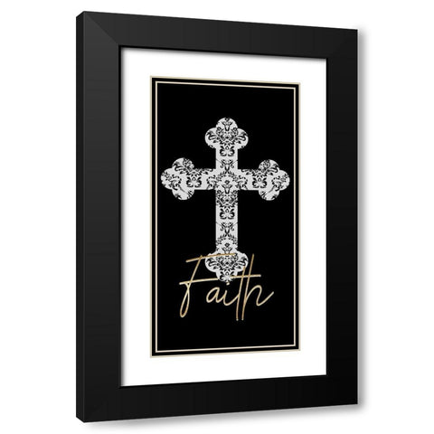 He Restores 1 Black Modern Wood Framed Art Print with Double Matting by Allen, Kimberly