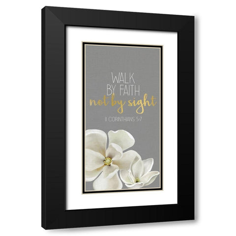 Be Still my Soul 1 Black Modern Wood Framed Art Print with Double Matting by Allen, Kimberly