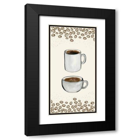 Rise 1 Black Modern Wood Framed Art Print with Double Matting by Allen, Kimberly