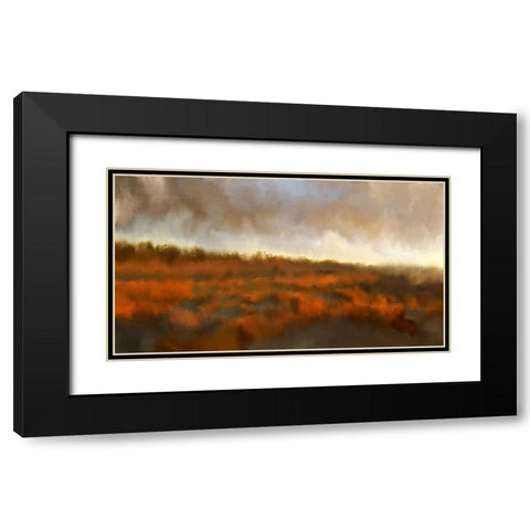 Marshland Black Modern Wood Framed Art Print with Double Matting by Allen, Kimberly