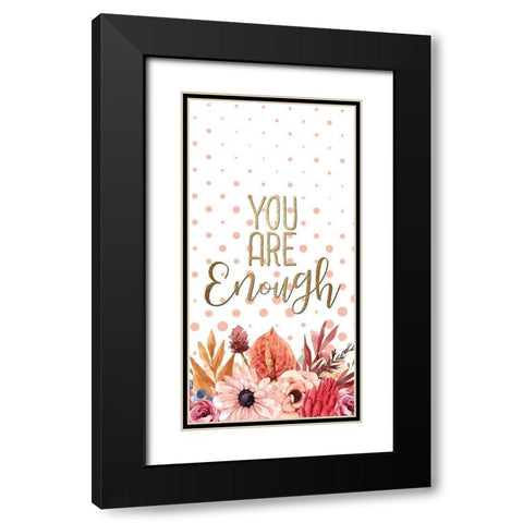 Girl Boss Fall 1 Black Modern Wood Framed Art Print with Double Matting by Allen, Kimberly