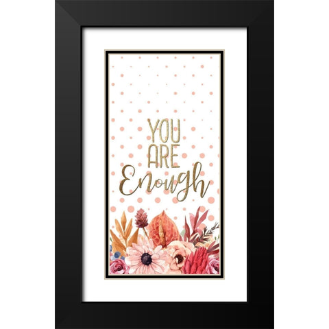 Girl Boss Fall 1 Black Modern Wood Framed Art Print with Double Matting by Allen, Kimberly