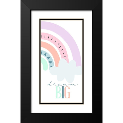Follow 6 Black Modern Wood Framed Art Print with Double Matting by Allen, Kimberly
