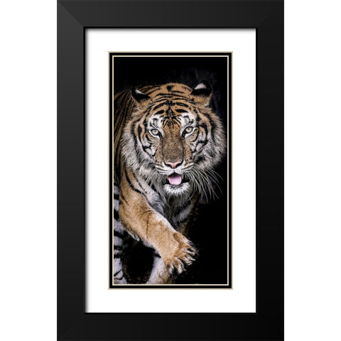 With You Black Modern Wood Framed Art Print with Double Matting by Allen, Kimberly