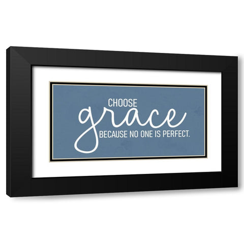 Choose Grace Black Modern Wood Framed Art Print with Double Matting by Allen, Kimberly