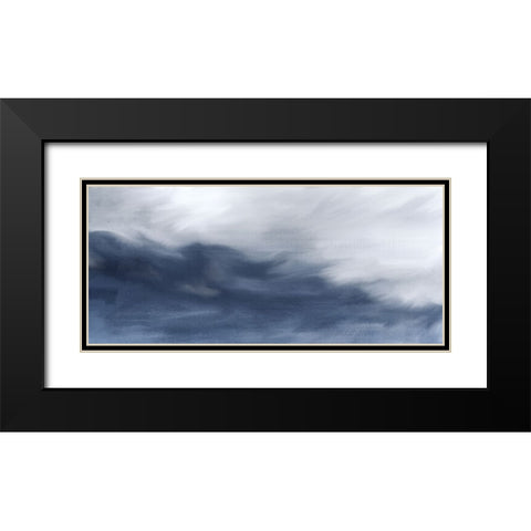 Storm Black Modern Wood Framed Art Print with Double Matting by Allen, Kimberly