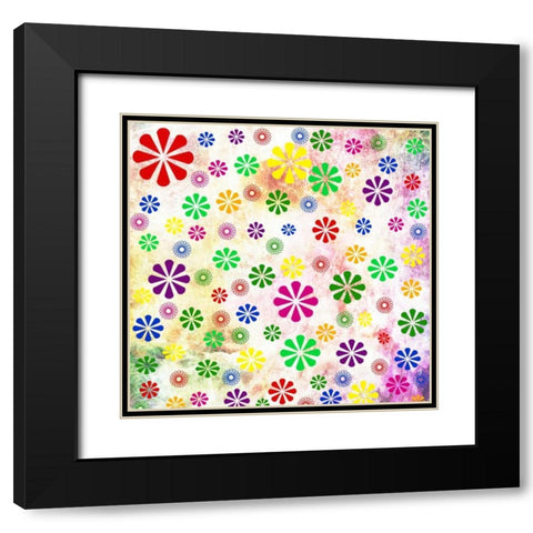 Spring Day Black Modern Wood Framed Art Print with Double Matting by Allen, Kimberly