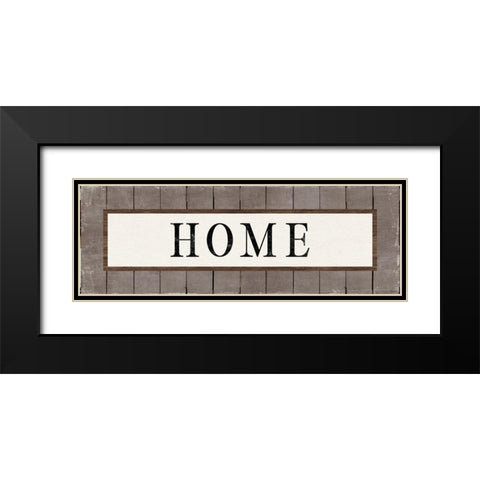 Home Black Modern Wood Framed Art Print with Double Matting by Louise, Gigi