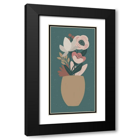 Shed Flower 1 Black Modern Wood Framed Art Print with Double Matting by Louise, Gigi