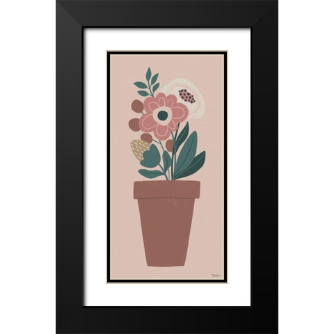 Shed Flower 2 Black Modern Wood Framed Art Print with Double Matting by Louise, Gigi