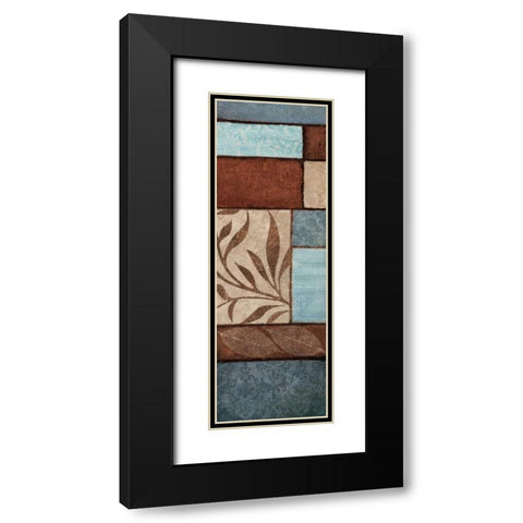Emotion 2 Black Modern Wood Framed Art Print with Double Matting by Emery, Kristin