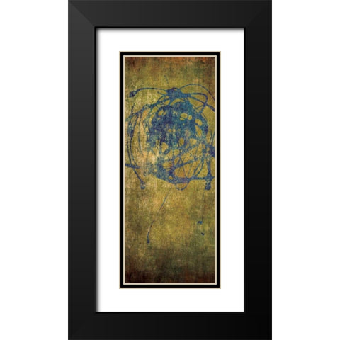 Color Splash I Black Modern Wood Framed Art Print with Double Matting by Emery, Kristin