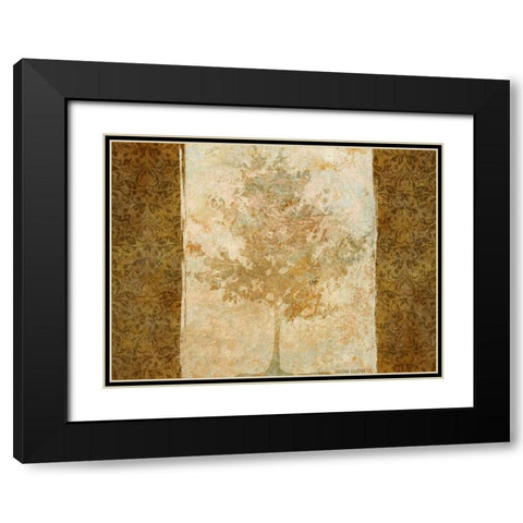 Tree I Black Modern Wood Framed Art Print with Double Matting by Emery, Kristin