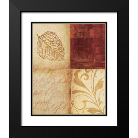 Brown DÃ©cor By 4 Black Modern Wood Framed Art Print with Double Matting by Emery, Kristin