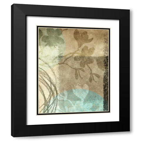 Paradise Moon VII Black Modern Wood Framed Art Print with Double Matting by Emery, Kristin