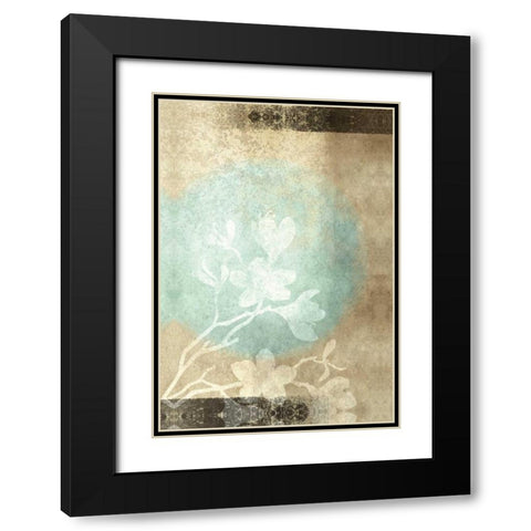 Paradise Moon XV Black Modern Wood Framed Art Print with Double Matting by Emery, Kristin