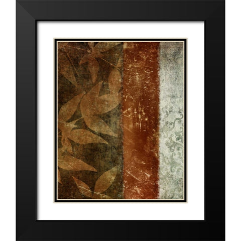 Autumn Spice I Black Modern Wood Framed Art Print with Double Matting by Emery, Kristin