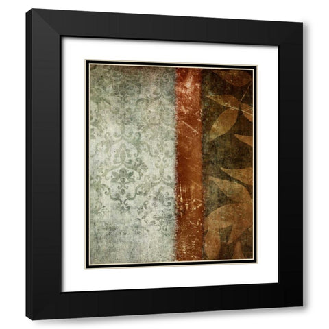 Autumn Spice II Black Modern Wood Framed Art Print with Double Matting by Emery, Kristin