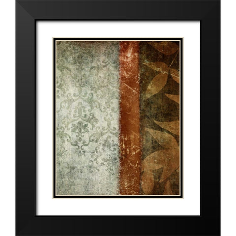 Autumn Spice II Black Modern Wood Framed Art Print with Double Matting by Emery, Kristin
