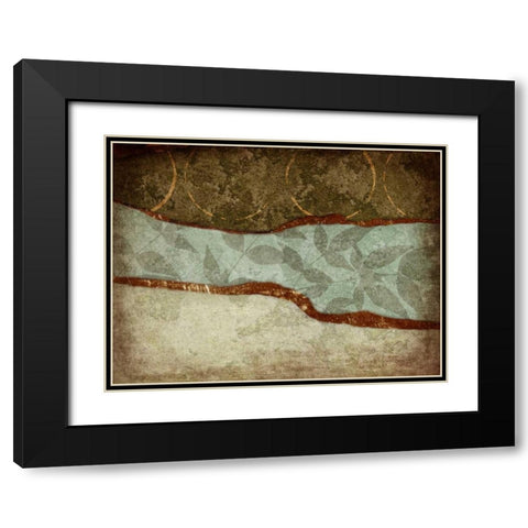 Autumn Spice IV Black Modern Wood Framed Art Print with Double Matting by Emery, Kristin
