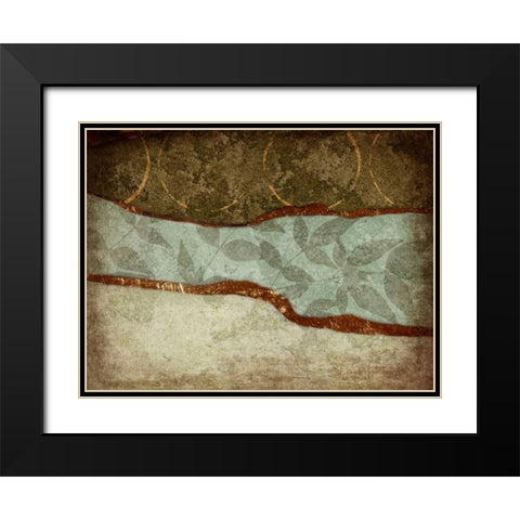Autumn Spice IV Black Modern Wood Framed Art Print with Double Matting by Emery, Kristin