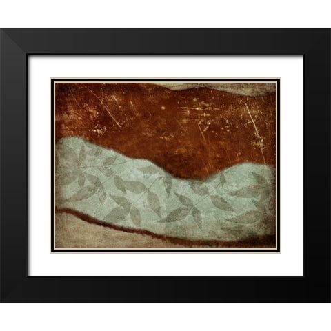 Autumn Spice V Black Modern Wood Framed Art Print with Double Matting by Emery, Kristin
