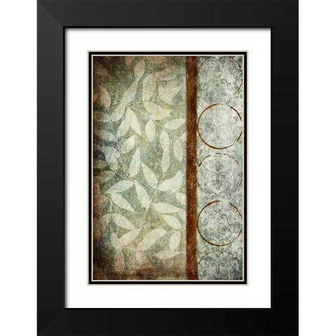 Autumn Spice VII Black Modern Wood Framed Art Print with Double Matting by Emery, Kristin