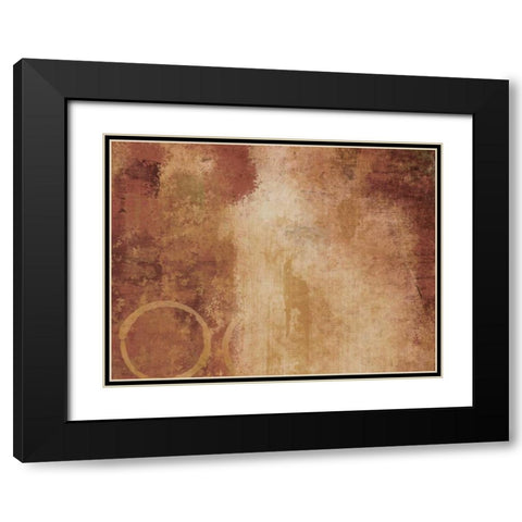 Organic Black Modern Wood Framed Art Print with Double Matting by Emery, Kristin
