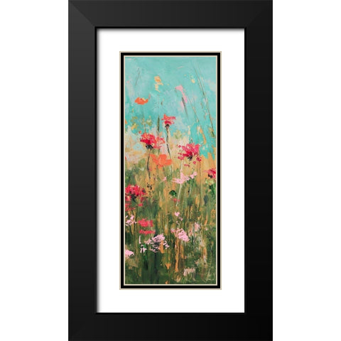 Spring Refresh 1 Black Modern Wood Framed Art Print with Double Matting by Kruk