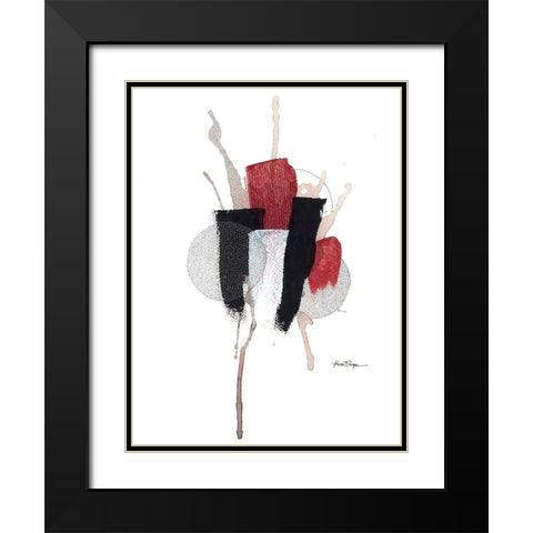 Delicious Smash 1 Black Modern Wood Framed Art Print with Double Matting by Rupe, Kim