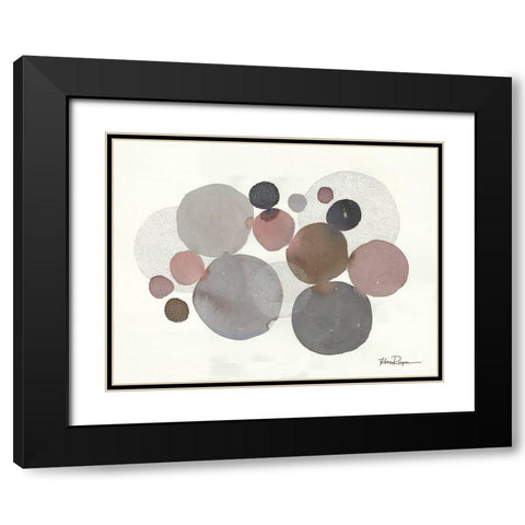 Eclipse Black Modern Wood Framed Art Print with Double Matting by Rupe, Kim