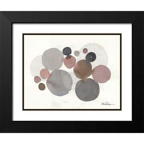 Eclipse Black Modern Wood Framed Art Print with Double Matting by Rupe, Kim