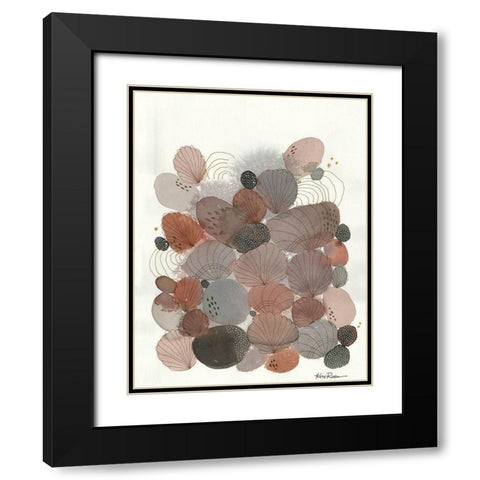 Glamstone Black Modern Wood Framed Art Print with Double Matting by Rupe, Kim